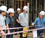 대형 건설현장 산재 증가…노동장관 "대표가 직접 현장 살펴야"