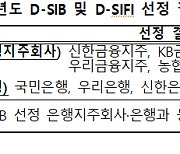 "추가자본적립 의무 1% 부과" 금융위, 중요한 은행·은행지주회사 선정