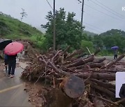 무너지고, 잠기고…수마 할퀴고 간 마을