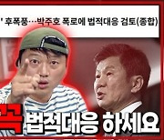 박문성 분노 “축협은 박주호에 법적 대응 ‘절대’ 못한다”