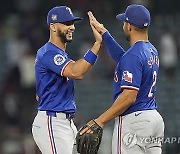 Rangers Angels Baseball