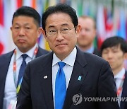 기시다, 나토정상회의 참석 출국…"나토-인태 4개국 협력 확인"