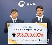 KT&G, 법무부에 소외계층 사회정착지원 후원금 전달