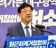 허소 "민주당 대구시당위원장 출마"