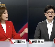 나경원 "이재명 왜 구속 안됐냐" vs 한동훈 "당황스러운 말씀"