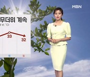 [날씨] 중부·경북 폭염주의보…곳곳 강한 소나기