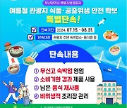 부산 관광지 주변 숙박업소·맛집 불법영업 특별단속