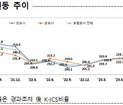 3월말 지급여력비율 223.6%…전분기比 8.6% `뚝`