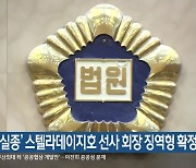 ‘22명 실종’ 스텔라데이지호 선사 회장 징역형 확정