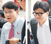 한동훈 “원희룡 한심” … 나경원·윤상현은 원·한 싸잡아 비난