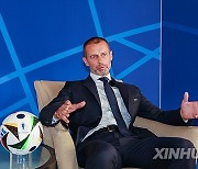 (SP)GERMANY-MUNICH-FOOTBALL-ALEKSANDER CEFERIN-INTERVIEW