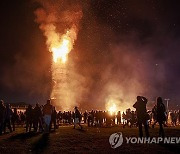 Britain Northern Ireland Bonfires