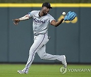 APTOPIX Marlins Astros Baseball