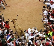 Spain Running of the Bulls