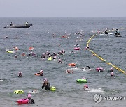 삼척 이사부 장군 배 전국 바다수영대회