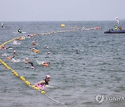 삼척 이사부 장군 배 전국 바다수영대회