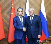 RUSSIA-CHINA-ZHAO LEJI-OFFICIAL GOODWILL VISIT-MEETING-PARLIAMENTARY COOPERATION