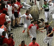 APTOPIX Spain Running of the Bulls