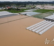 충북 집중호우 피해 농경지 149㏊…축구장 208개 면적