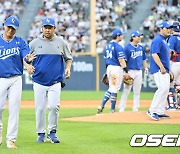 “서있는 거조차 힘들었다” 폭염+타구 강타 딛고 5⅔이닝 투혼…156km 외인에 씩씩하게 맞서다 [오!쎈 잠실]