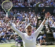 APTOPIX Britain Tennis Wimbledon