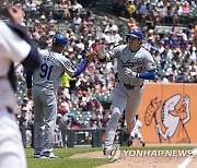 Dodgers Tigers Baseball