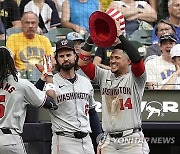 Nationals Brewers Baseball