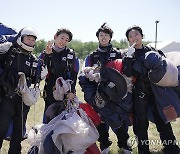 국제 고공강하대회 참가 특전사 여성팀 2위·남성팀 3위