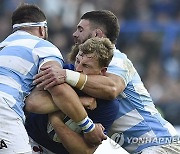 APTOPIX Argentina France Rugby