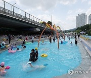 '도심속 워터파크' 서초 양재천수영장 개장