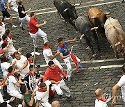 Spain Running of the Bulls