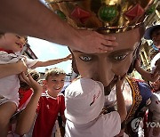 Spain Running of the Bulls