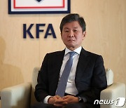 "홍명보 선임은 업무방해"…정몽규 회장, 시민단체에 고발 당해