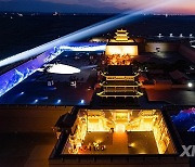 CHINA-GANSU-JIAYU PASS-NIGHT VIEW (CN)