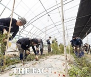 익산 수해 현장에 대규모 군 인력 투입