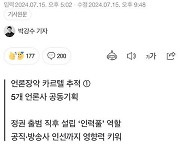 언총 "언론임을 포기하는가…좌편향 선동, 금도 넘고 있다" [미디어 브리핑]