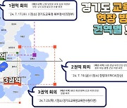 경기도교육청 권역별 유보통합 회의 순차 개최