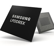 삼성전자, 업계 최고 속도 LPDDR5X 동작 검증 성공