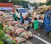 "청정마을 만들어요"…김제시새마을회, 폐농약병 10t 수거