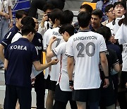 남자배구, 코리아컵 호주전 3-0 완승…허수봉 강서브로 쐐기