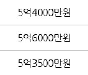 성남 정자동 정자한솔마을주공4차 36㎡ 5억4500만원에 거래