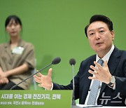 전북 민생토론회서 발언하는 윤석열 대통령