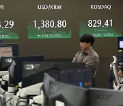 코스피, 외국인 매도에 2800선 '위태'…SK하이닉스 4%대↓