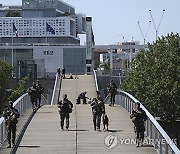 APTOPIX Paris Olympics Security