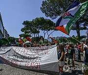 ITALY PALESTINIANS PROTEST