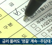 금리 올려도 '영끌' 계속...주담대 규모 급증