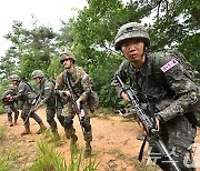 한·미 ROTC 후보생, 동반훈련 진행