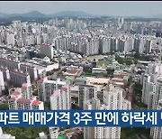 울산 아파트 매매가격 3주 만에 하락세 멈춰