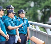 우철문 부산경찰청장, 풍수해 우려지역 현장점검