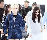 에스파 '카리나 없이 3인 출국'[엑's HD포토]